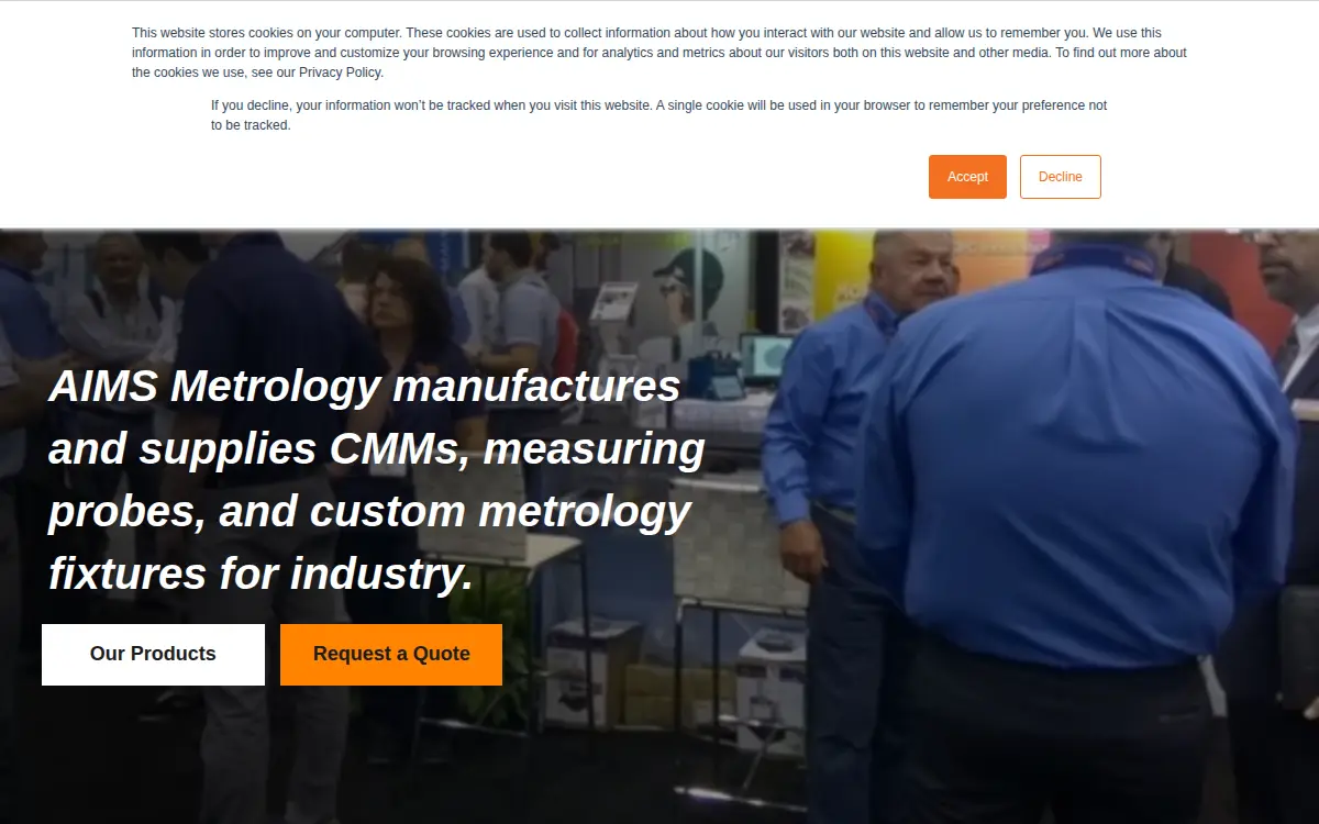 Homepage of Advanced Industrial Measurement Systems INC