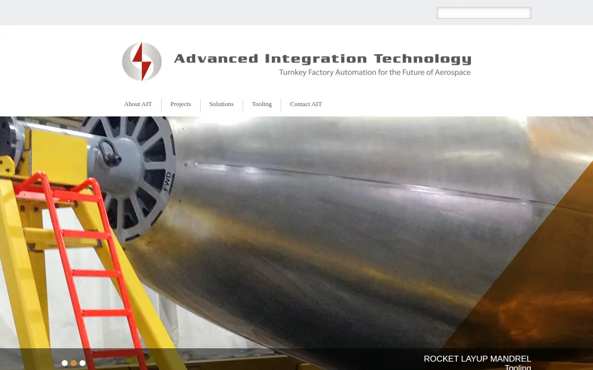 Homepage of Advanced Integrated Tooling Solutions, LP