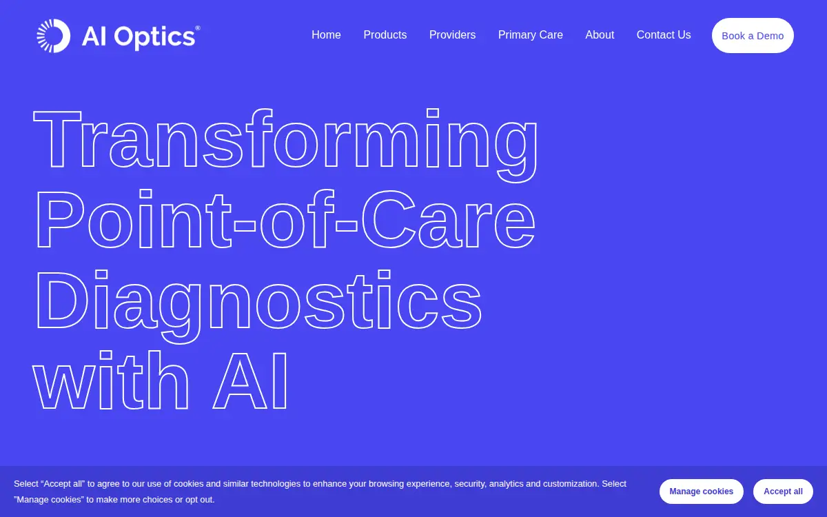 Homepage of Ai Optics INC