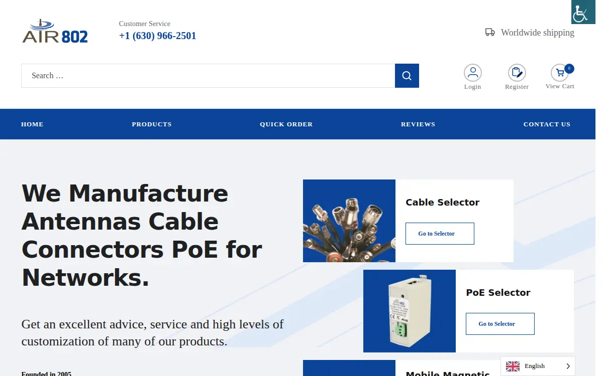 Homepage of Air802 CORP