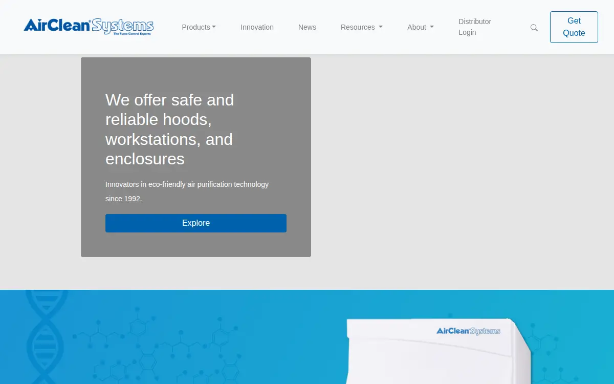 Homepage of Applied Medical Technologies, INC.