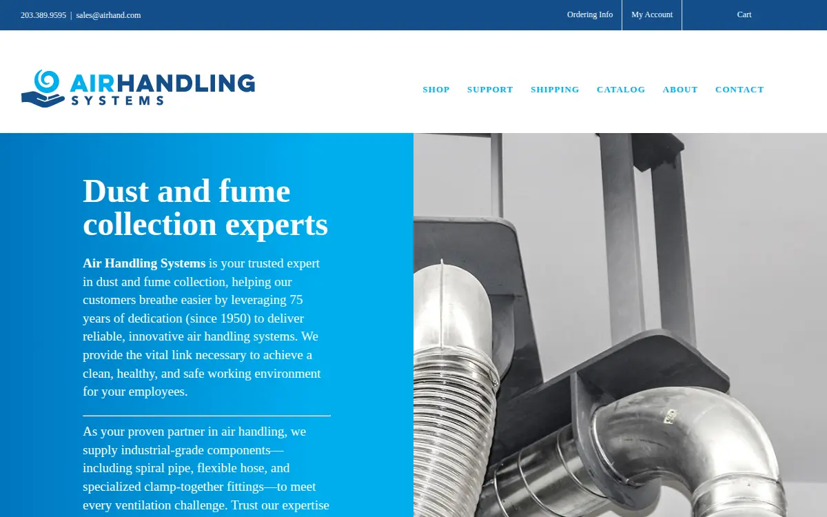 Homepage of Manufacturers Service Company, Incorporated