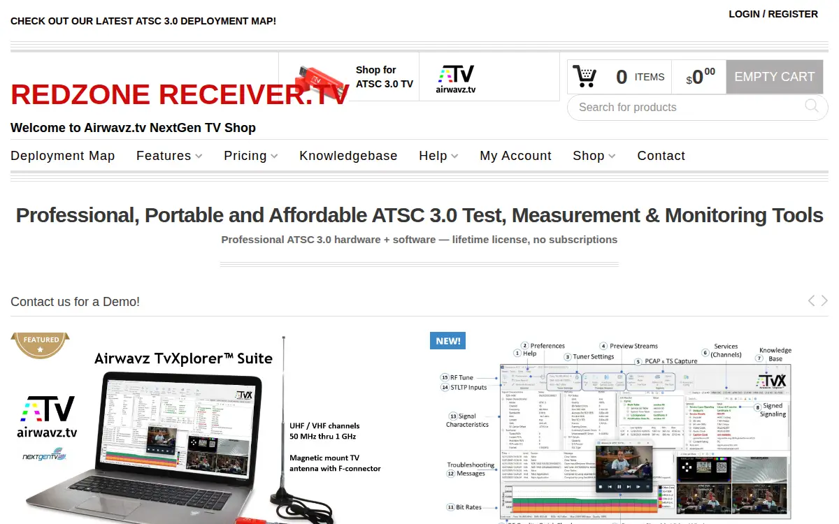 Homepage of Airwavz INC