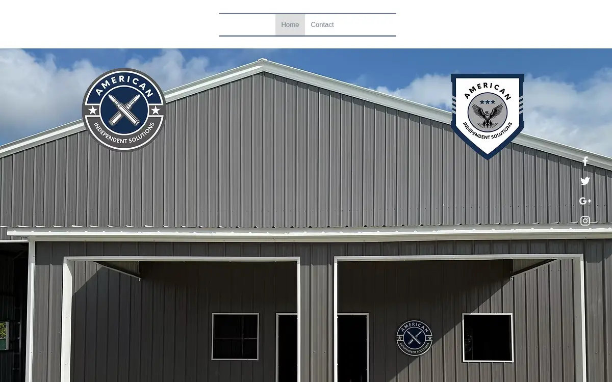 Homepage of American Independent Solutions, LLC