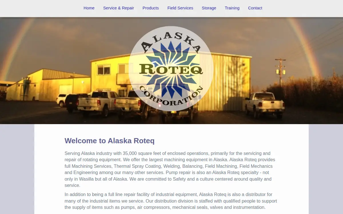 Homepage of Pumptech, LLC