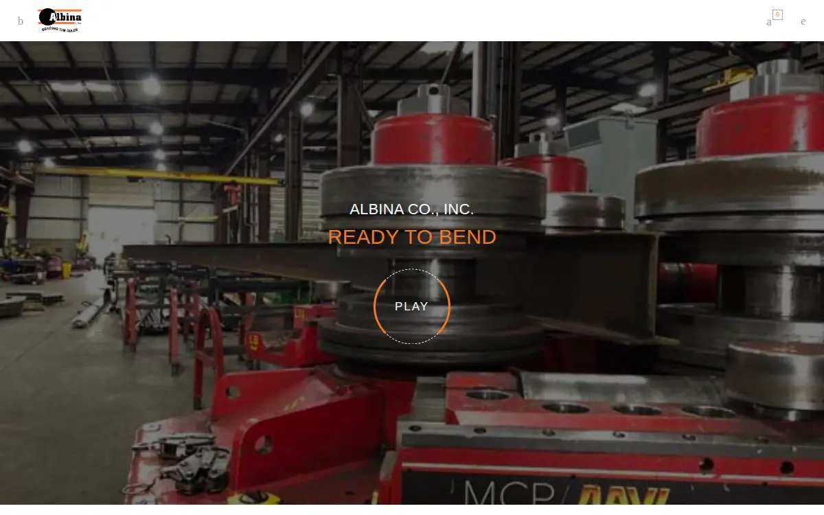 Homepage of Albina Pipe Bending Co., INC.