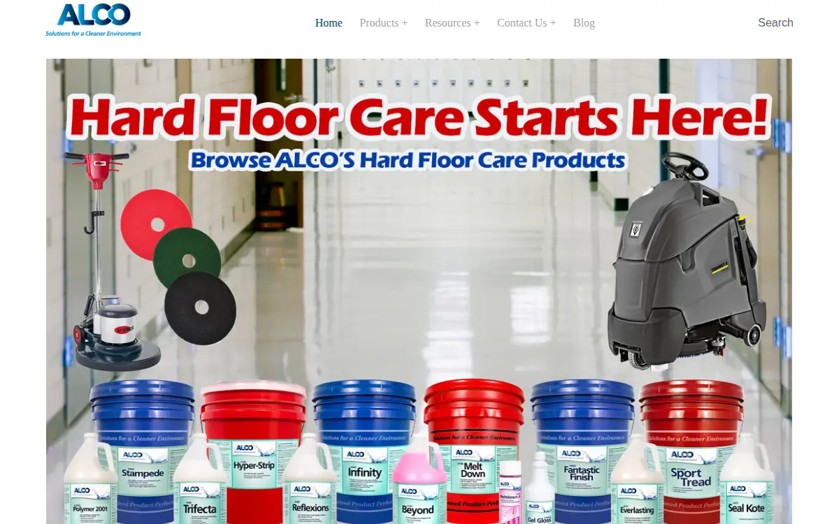 Homepage of Alco-chem, INC.