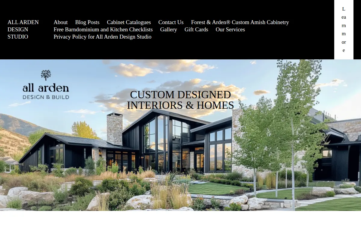 Homepage of All Arden INC