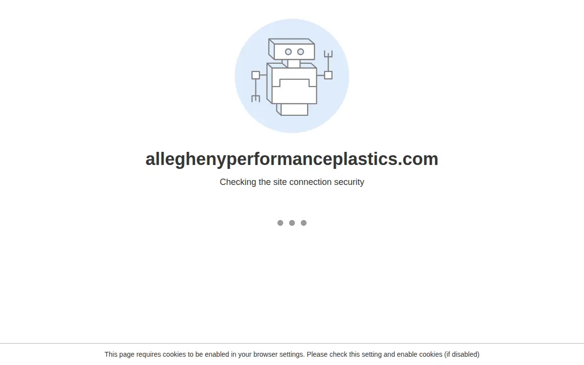 Homepage of Allegheny Performance Plastics, LLC