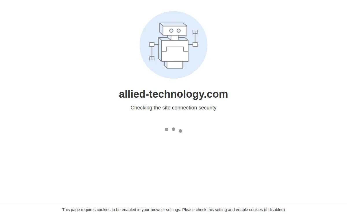 Homepage of Allied Technology, LLC