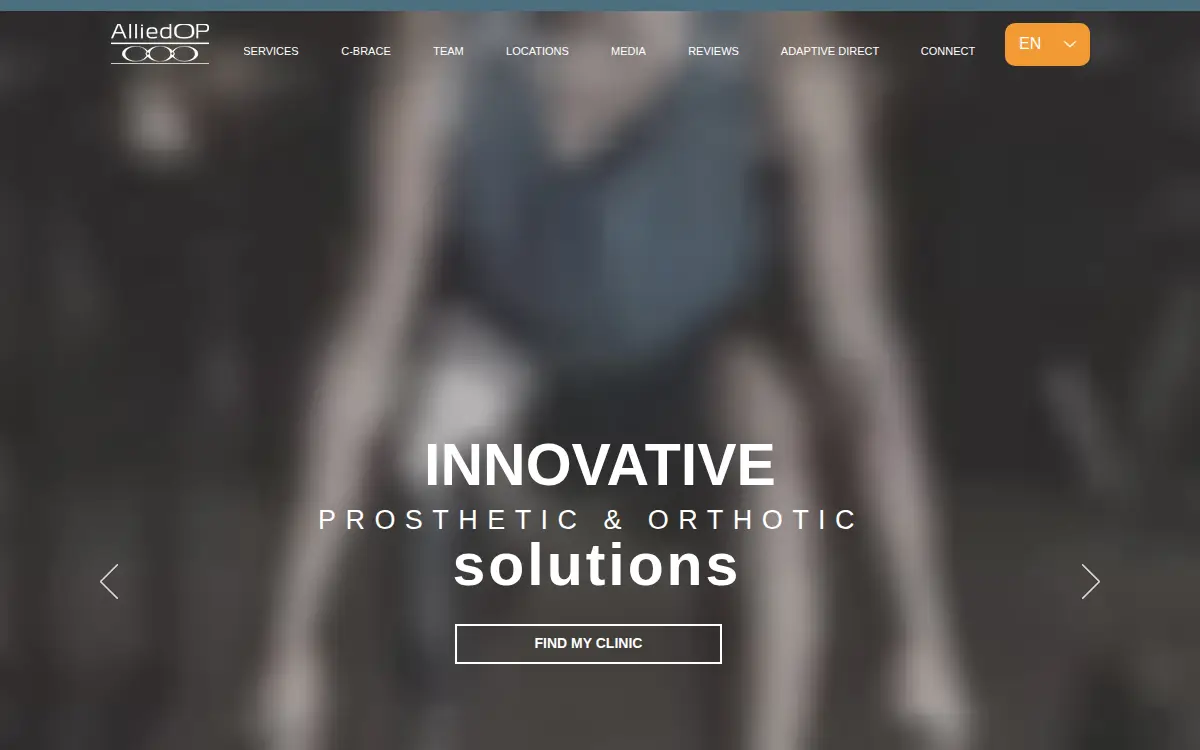 Homepage of Jack Gold Surgical Appliances, INC