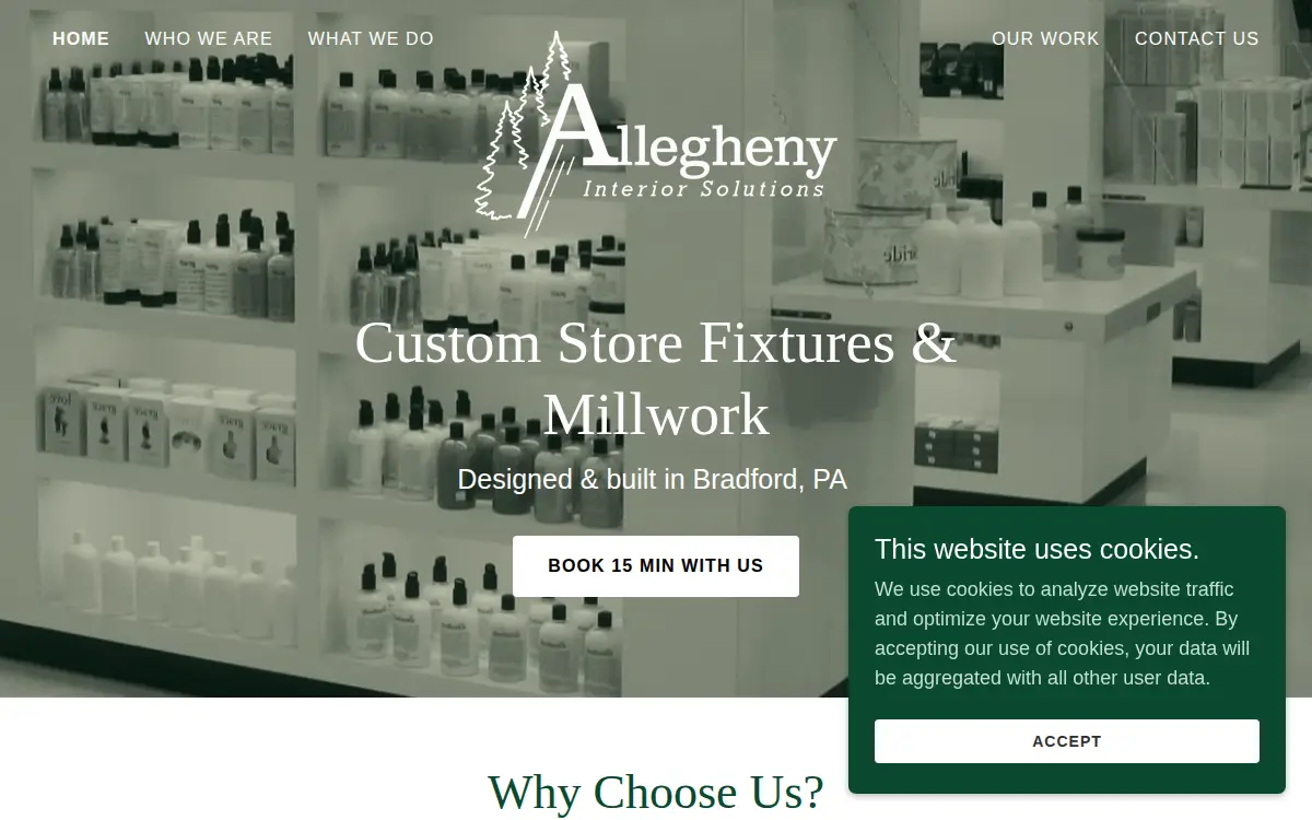 Homepage of Idyllwild Holdings LLC