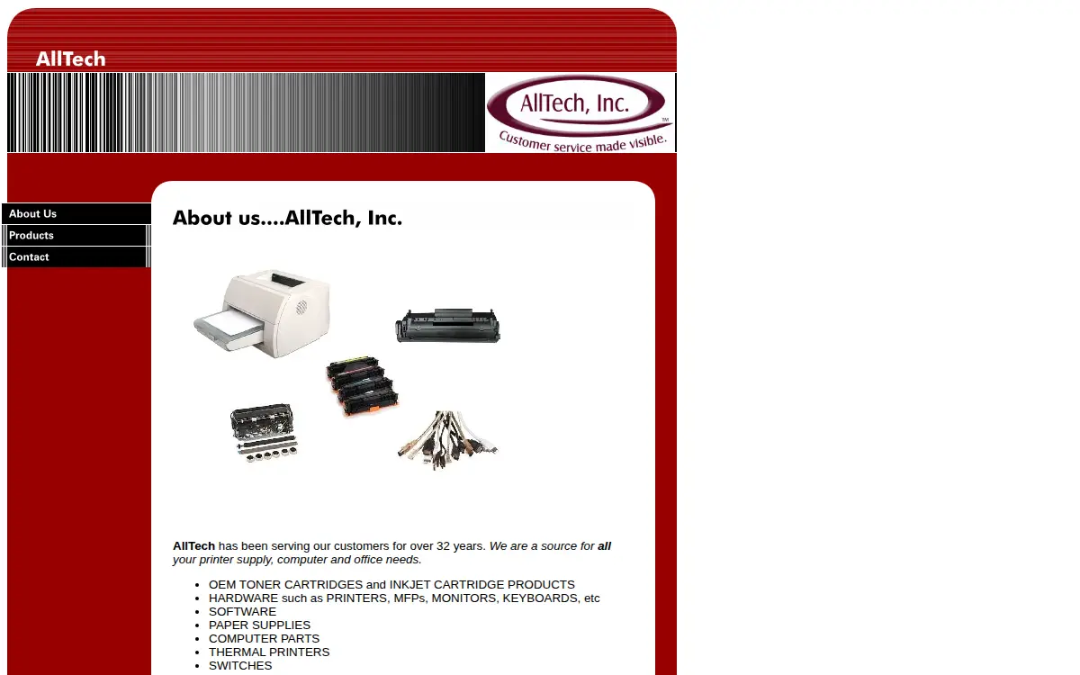 Homepage of Cw Alltech INC
