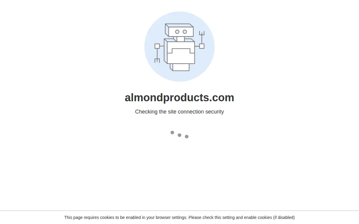 Homepage of Almond Products INC