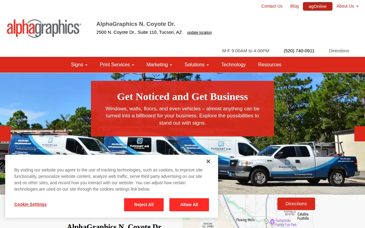 Homepage of Ancar Enterprises LLC