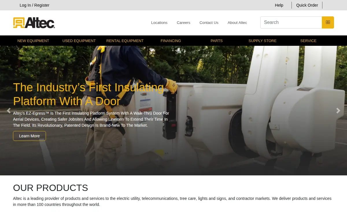 Homepage of Altec INC
