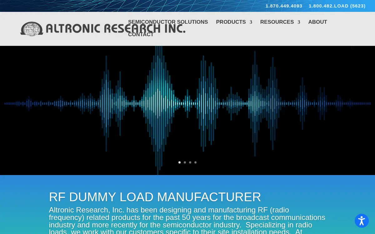 Homepage of Altronic Research, Incorporated