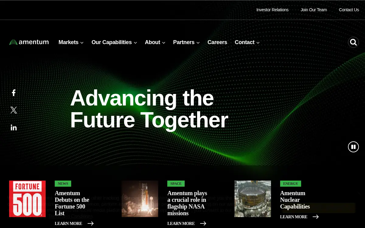 Homepage of Washington Demilitarization Company, LLC