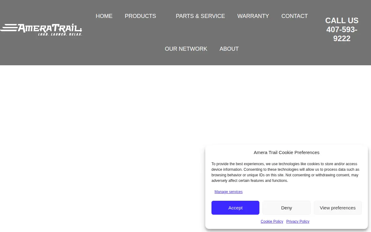 Homepage of Amera Trail INC