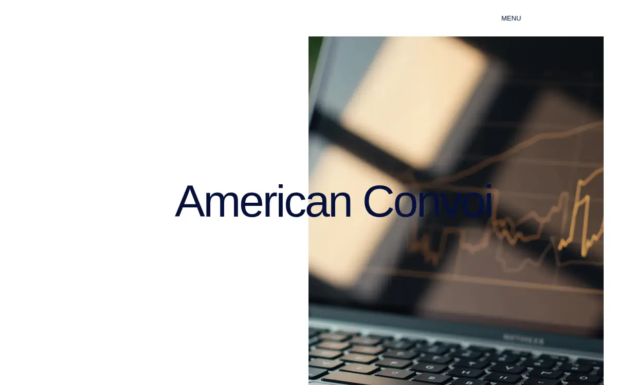 Homepage of American Convoi LLC