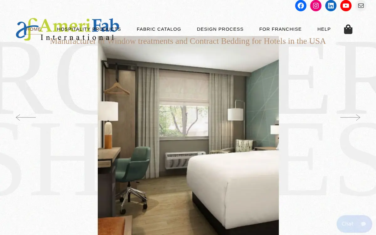 Homepage of Amerifab International, INC.