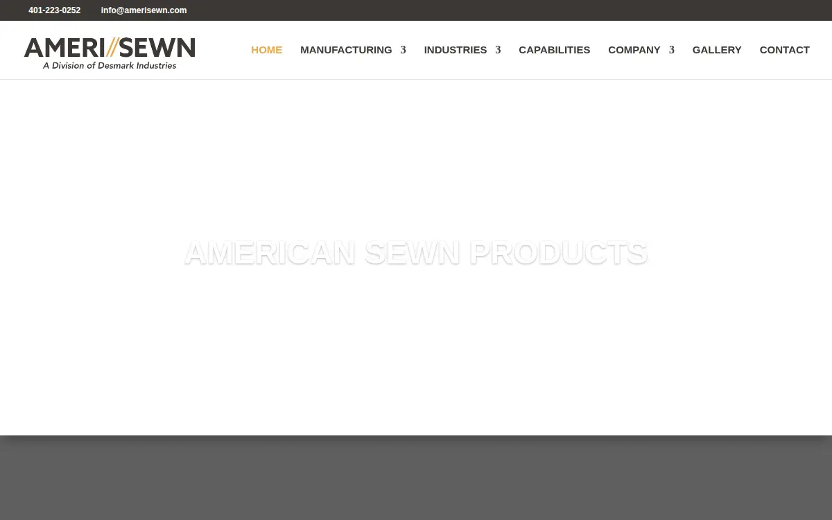 Homepage of Desmark Industries INC