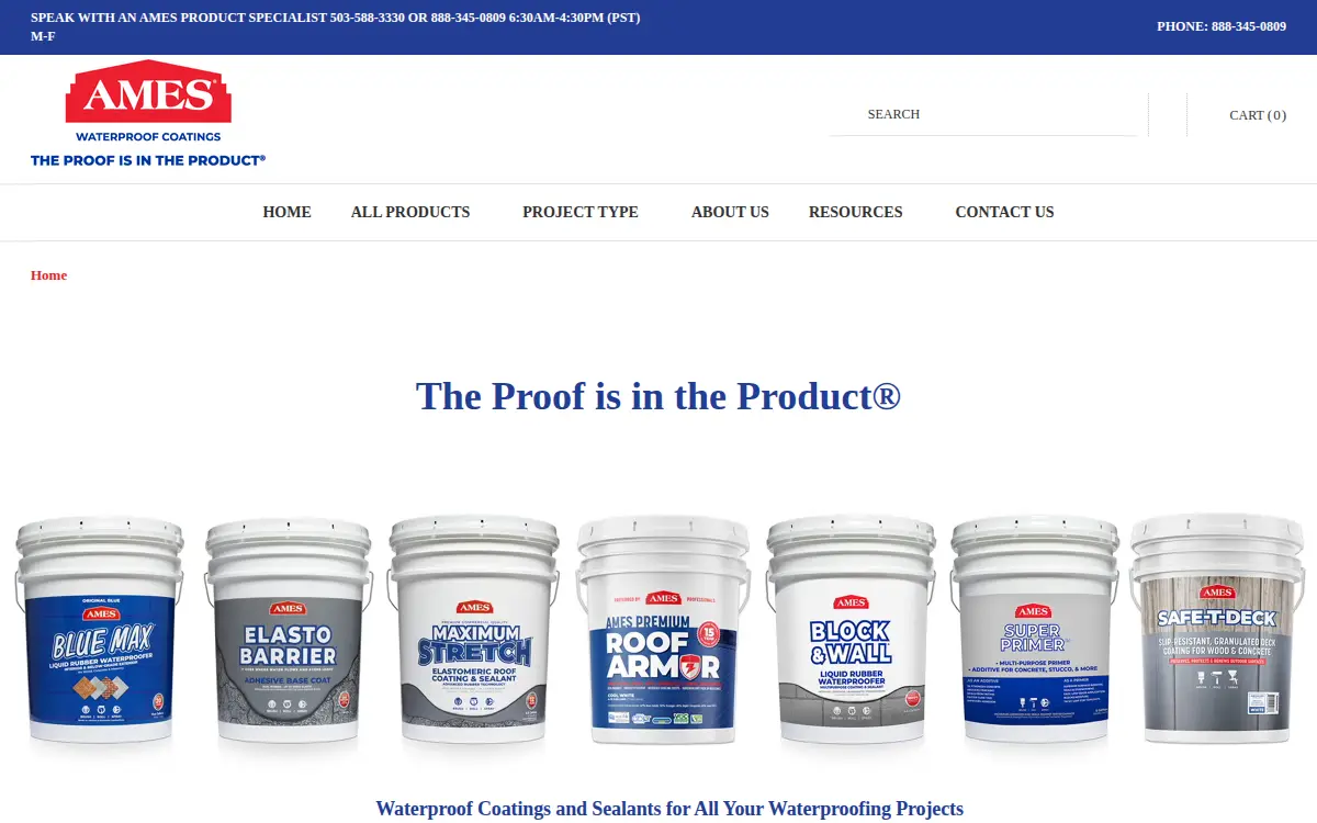 Homepage of Ames Research Laboratories, INC.