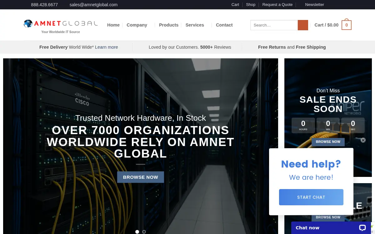 Homepage of Southern One Technology & Associates LLC