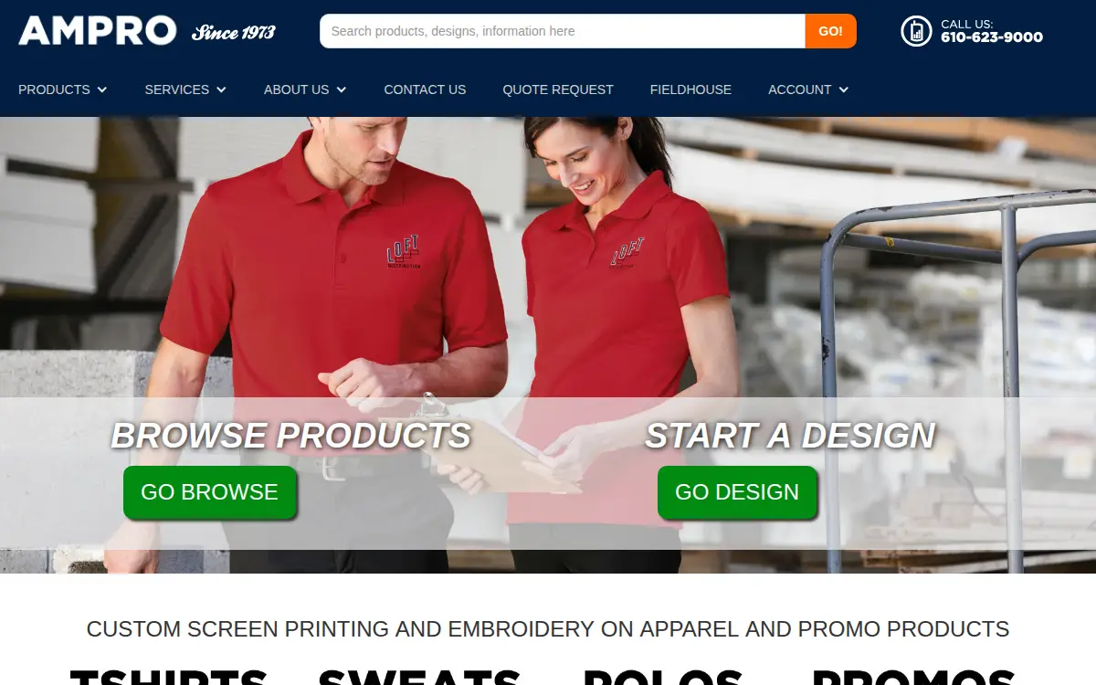 Homepage of American Process Lettering, INC.