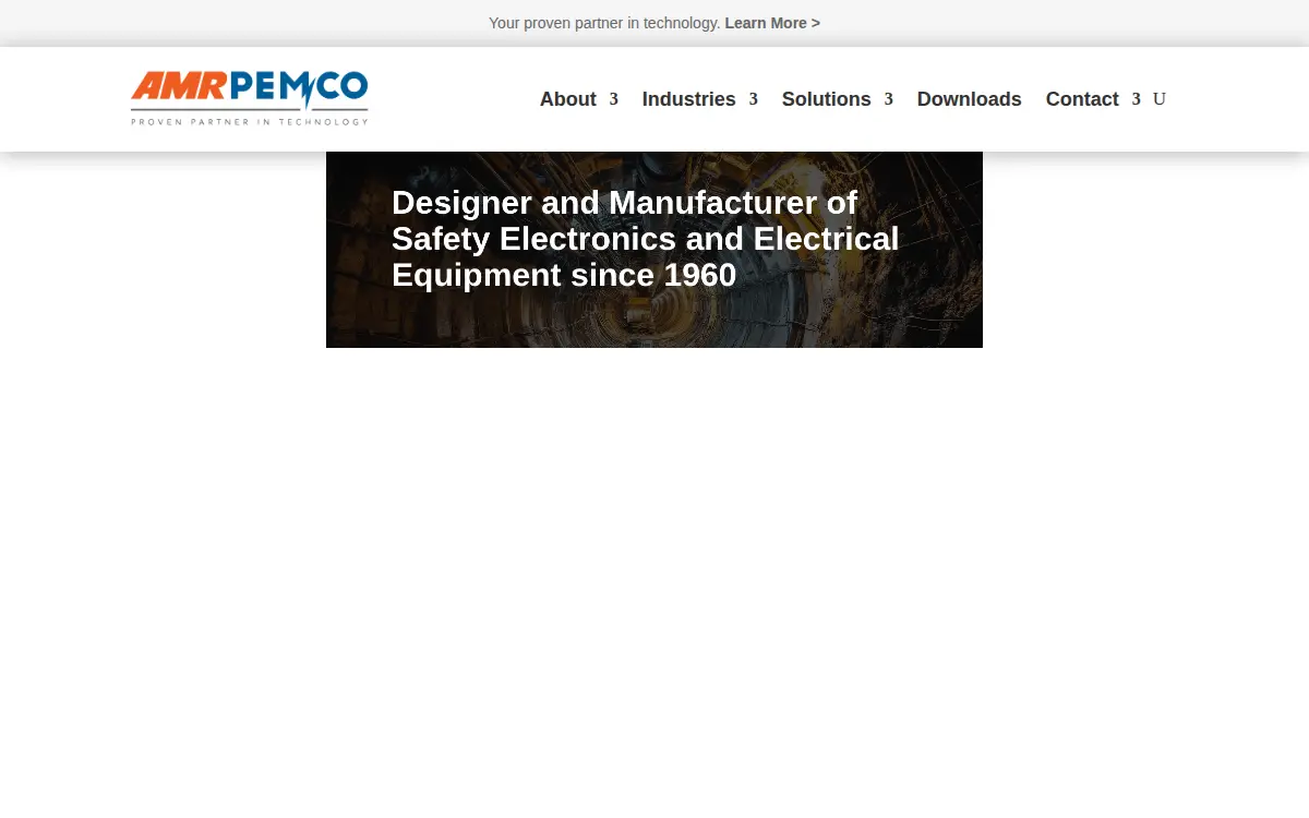 Homepage of Pemco Corporation