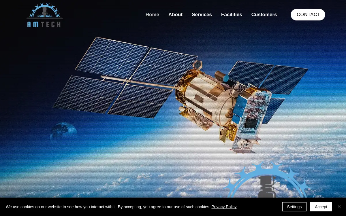 Homepage of Automated Machine & Technology, INC.