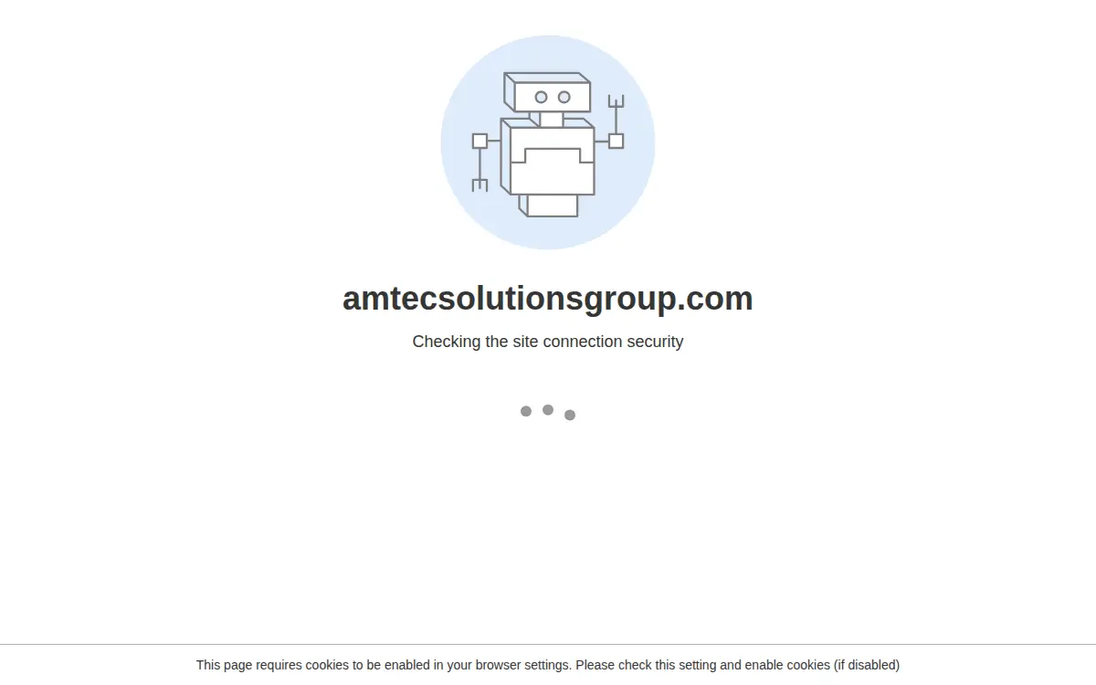 Homepage of Amtec Solutions Group INC