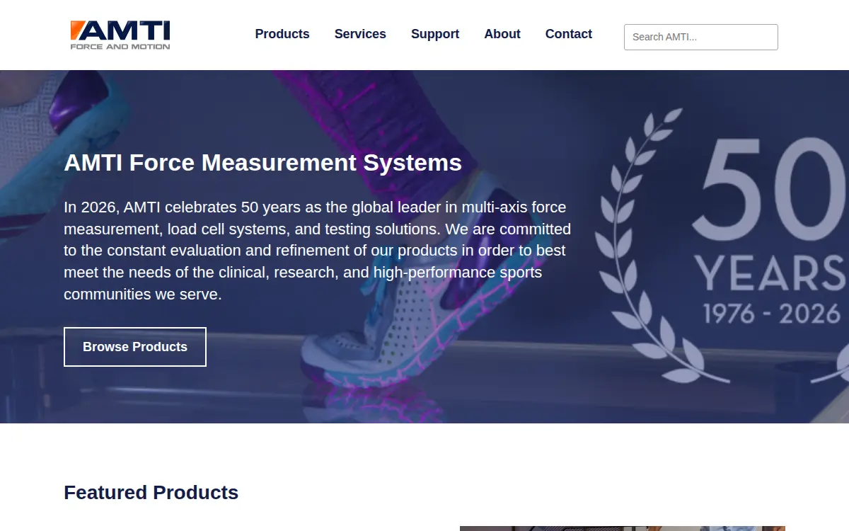Homepage of Advanced Mechanical Technology, INC.