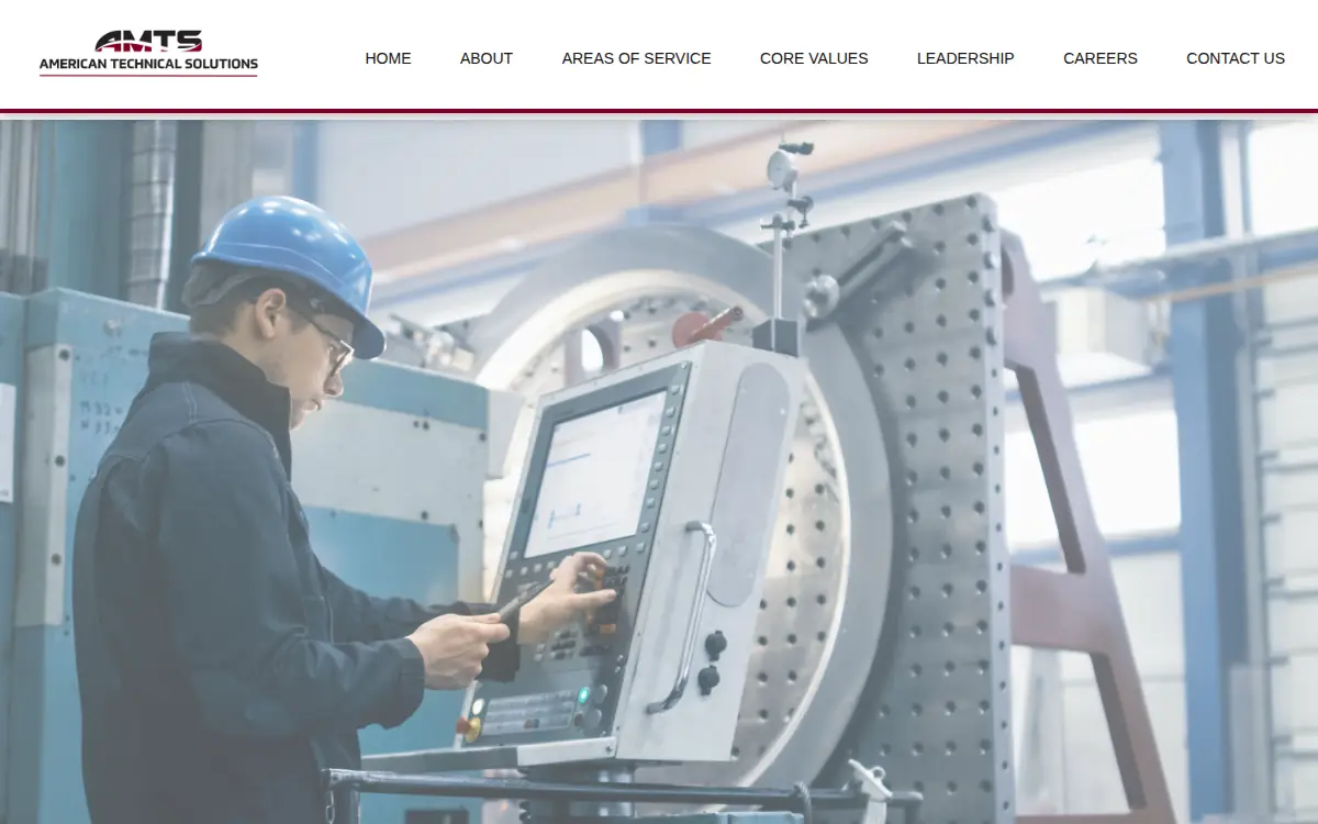 Homepage of American Marine & Technical Services LLC