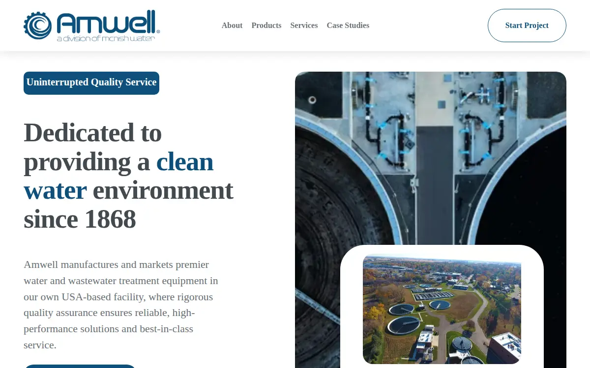 Homepage of Mcnish Corporation