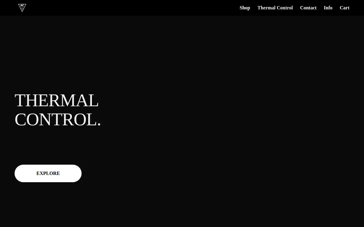 Homepage of Anchored Concepts LLC