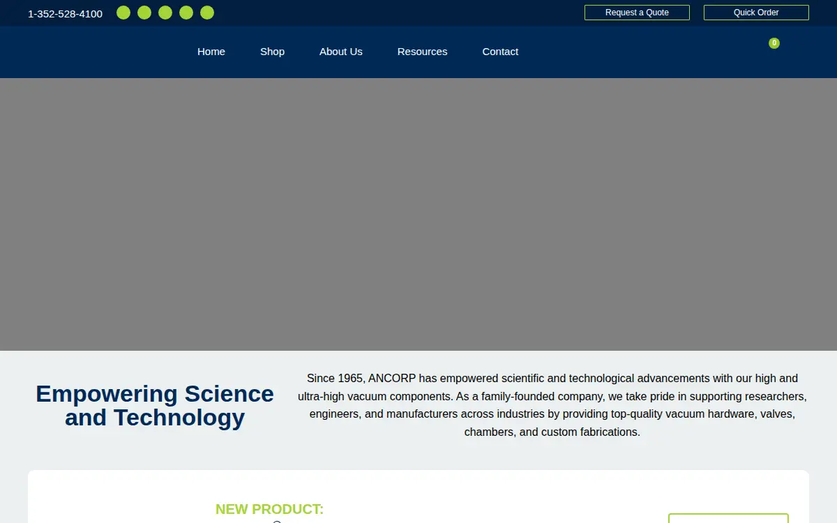 Homepage of A & N CORP