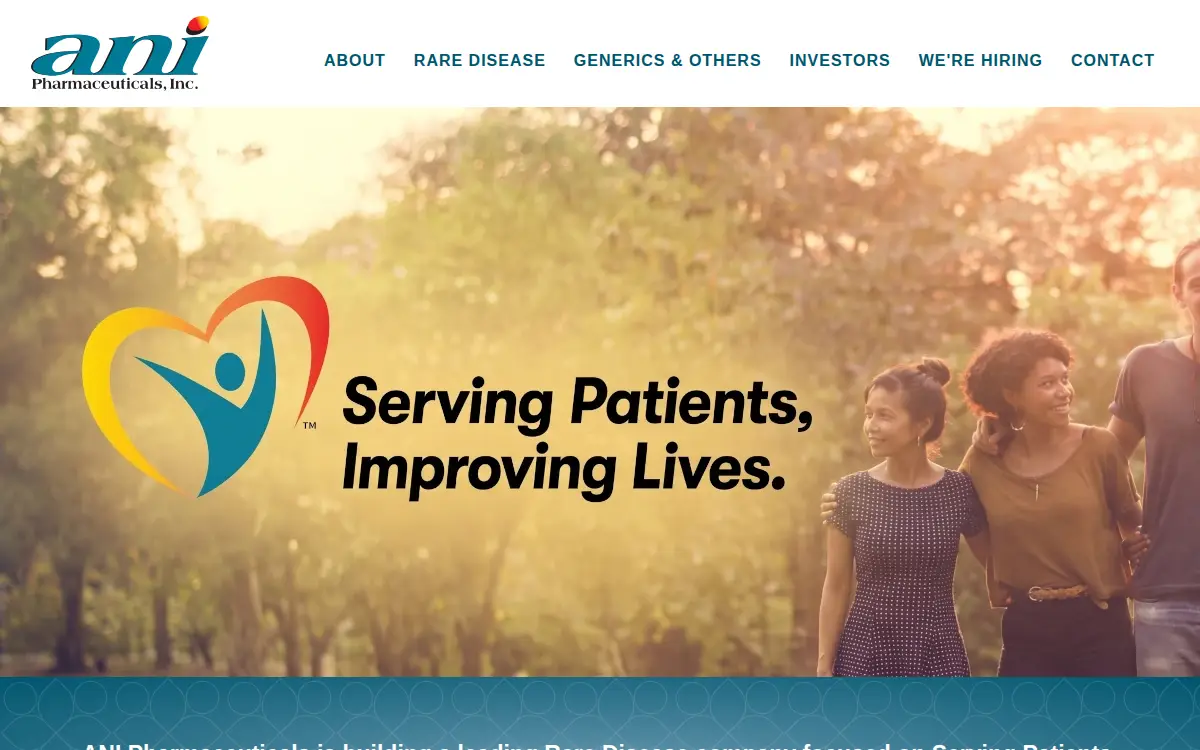 Homepage of Anip Acquisition CO