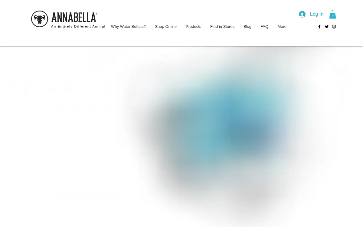 Homepage of Annabella