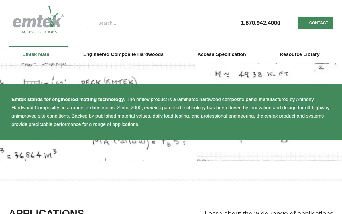 Homepage of Anthony Hardwood Composites INC