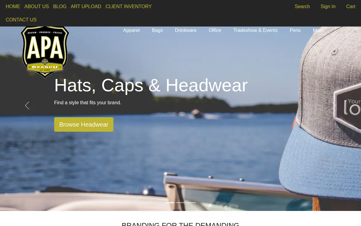 Homepage of Alliance Printing Associates, INC.