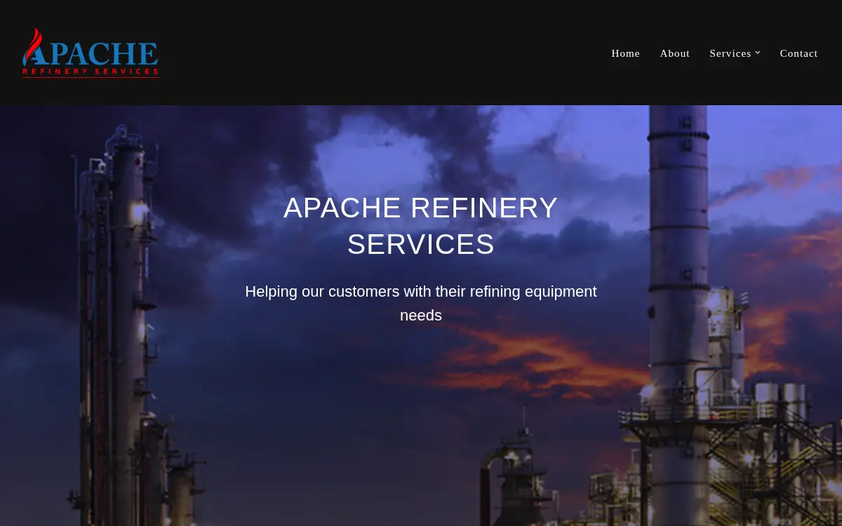 Homepage of Apache Welding, INC