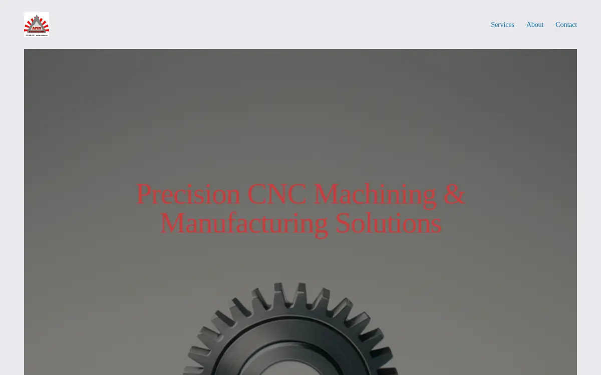 Homepage of Apex Ht Manufacturing CORP