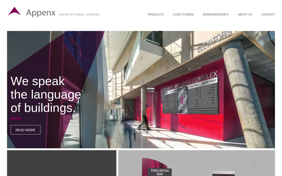 Homepage of Appenx INC