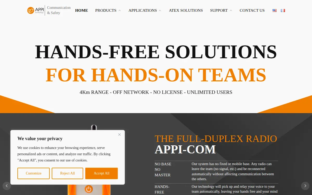 Homepage of Appi Technology INC