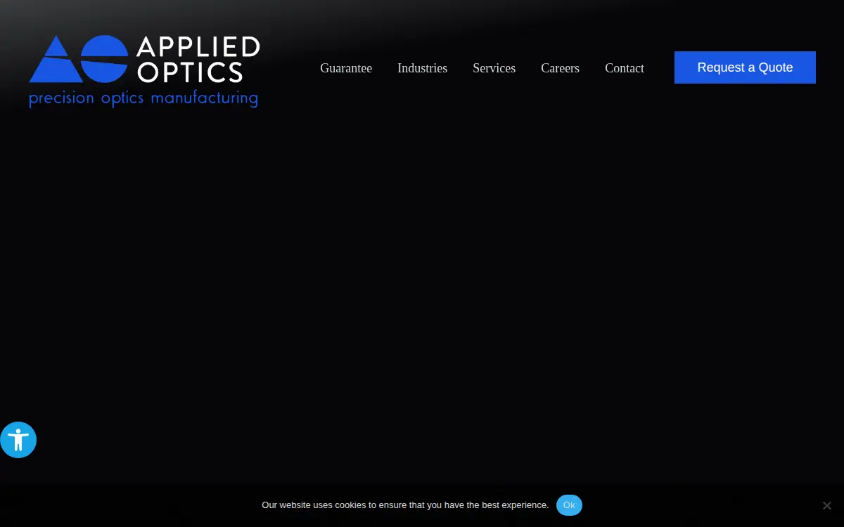 Homepage of Pacific Manufacturing Group