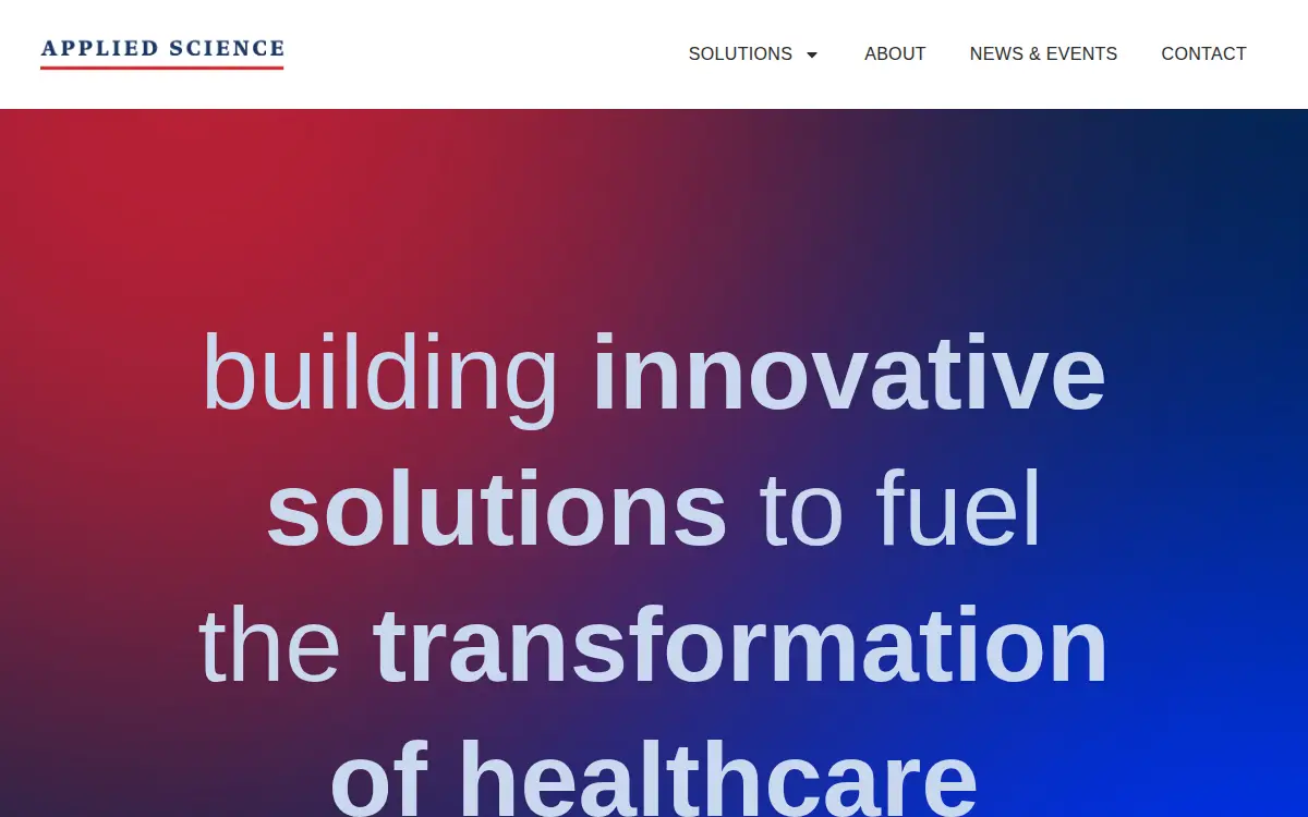 Homepage of Applied Science, INC