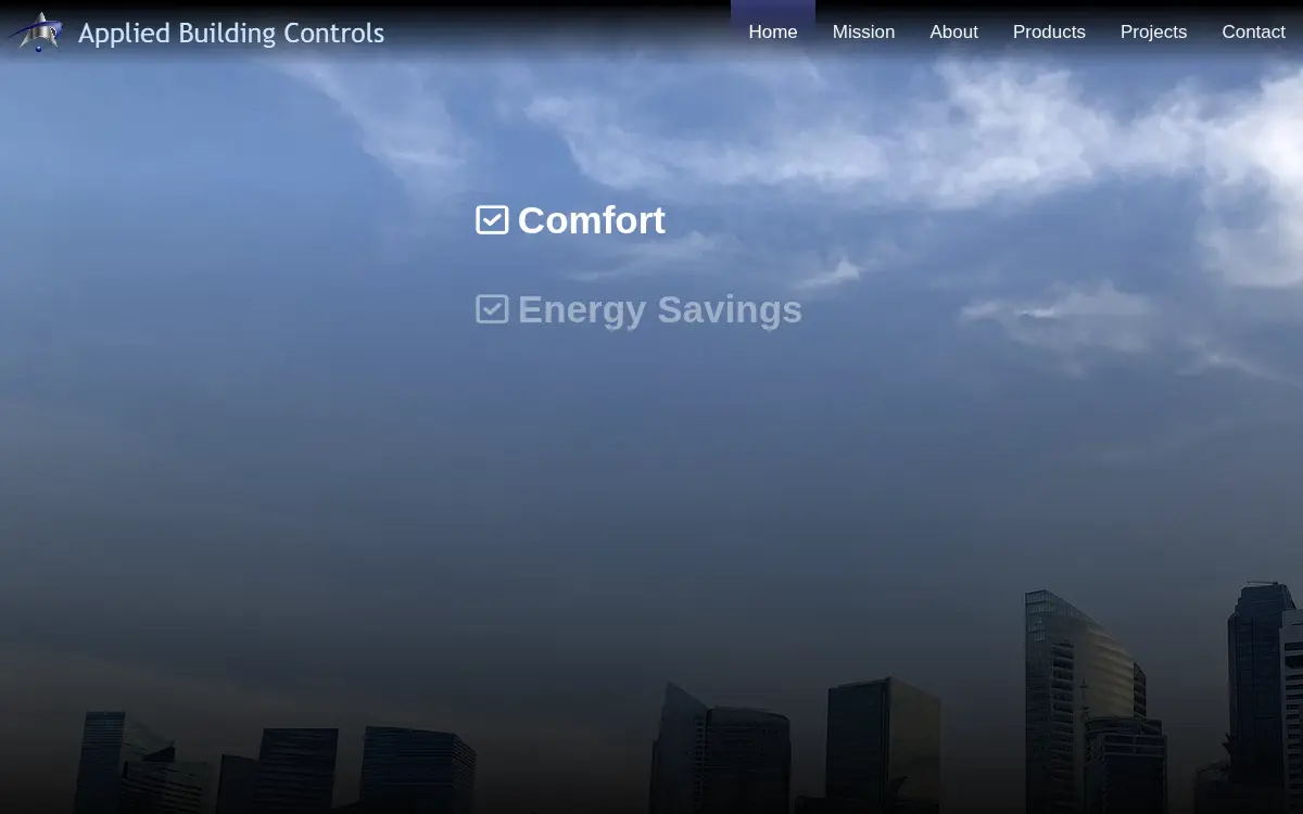 Homepage of Abc Controls Incorporated
