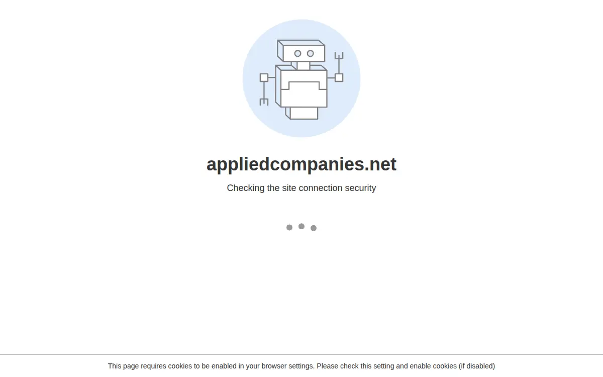 Homepage of Applied Companies