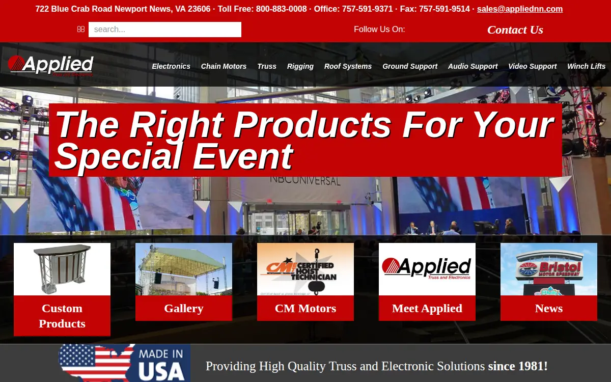 Homepage of Matthias Enterprises, INC